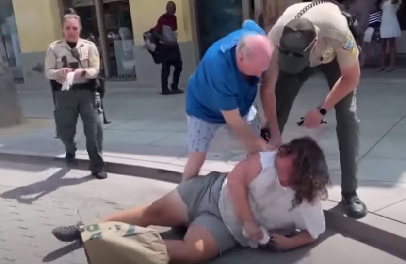 WATCH: Homeless Man Attacks Santa Monica Councilman Who Asked Him To Stop Littering